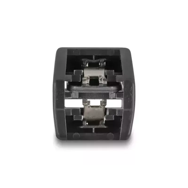 DeLOCK Bridas con lengüeta metálica, 457 x 12.7 mm, negro, 10 uds.
