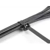 DeLOCK Bridas con lengüeta metálica, 203 x 12.7 mm, negro, 10 uds.