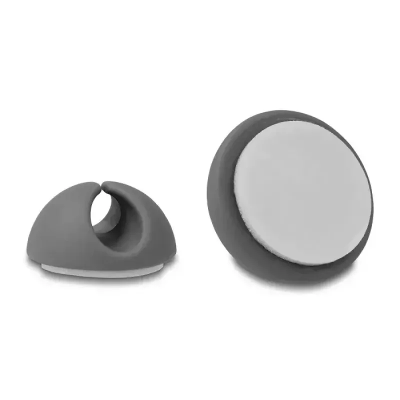 Sujetacables DeLOCK 18452 Universal Negro Gris 29 mm x 29 mm x 15 mm