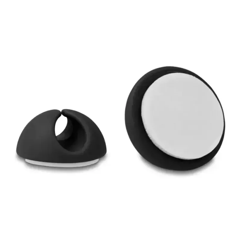 Sujetacables DeLOCK 18452 Universal Negro Gris 29 mm x 29 mm x 15 mm
