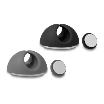 Sujetacables DeLOCK 18452 Universal Negro Gris 29 mm x 29 mm x 15 mm