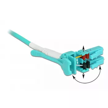 Cable de fibra óptica DeLOCK 85130 5 m LC azul