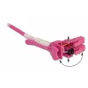 Cable de fibra óptica DeLOCK 85133 2m LC rosa
