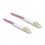 Cable de fibra óptica DeLOCK LC Duplex a LC Duplex OM4 5m