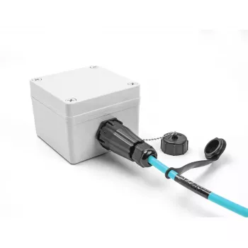 Cable de fibra óptica DeLOCK LC Duplex a LC Duplex OM3 IP68 2 m