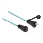 Cable de fibra óptica DeLOCK LC Duplex a LC Duplex OM3 IP68 2 m
