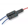 Conector de cable DeLOCK RJ45 hembra a 2 x RJ45 hembra Cat.6A sumergible