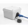 Adaptador de cable DeLOCK RJ50 hembra a RJ50 hembra IP68 sumergible negro