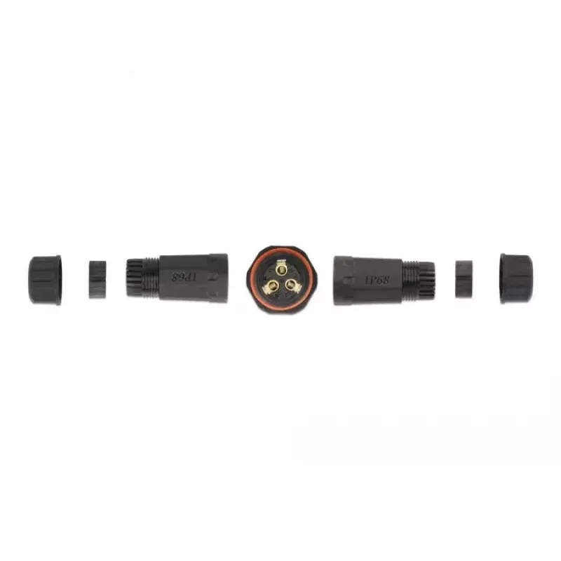 Conector de cable eléctrico DELOCK 86913 recto 85–260V negro 25×114 mm