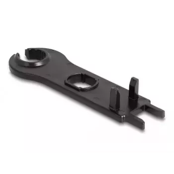 Herramienta de seguridad DeLOCK DL4 cable y conectores redondo negro 2 uds.