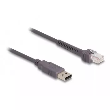 Cable USB DeLOCK RJ50 a USB 2.0 Type-A 2m gris