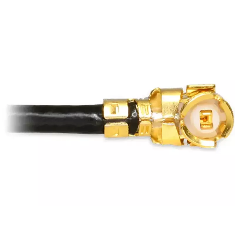 Cable de señal DeLOCK 88464 0,2 m negro oro plata