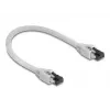 Cable de red DeLOCK 80556 RJ-45 Cat8.1 0,25 m gris