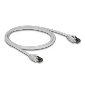 Cable de red DeLOCK 80558 RJ-45 Cat8.1 1 m gris