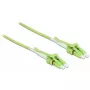 Cable de fibra óptica DeLOCK 85690 3 m LC verde
