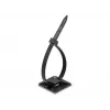 Montaje para bridas DeLOCK 18675 negro nailon 10 uds.