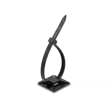 Montaje para bridas DeLOCK 18675 negro nailon 10 uds.
