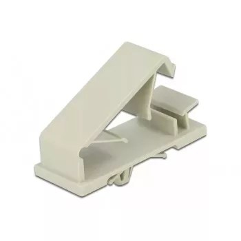 Sujetacables DeLOCK 60186 organizador de cables de suelo gris 10 uds.