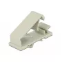 Sujetacables DeLOCK 60186 organizador de cables de suelo gris 10 uds.