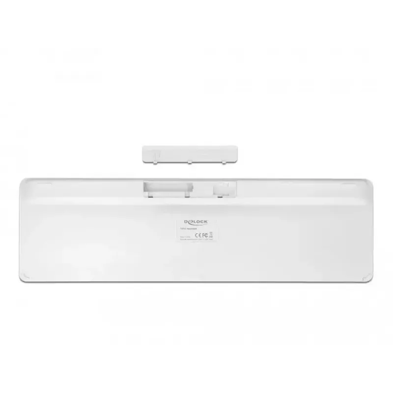 Teclado DeLOCK 12014 RF Wireless QWERTZ alemán blanco