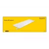 Teclado DeLOCK 12014 RF Wireless QWERTZ alemán blanco