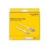 Cable de datos y carga USB DeLOCK para iPhone iPad iPod 3 m Lightning