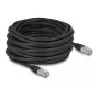 Cable de red DeLOCK RJ45 Cat.6A S/FTP 15 m negro