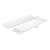 Canaleta de cables DELOCK 20886, polipropileno, blanco, 300×85×10 mm, 2 uds.