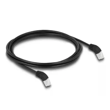 Cable de red DeLOCK RJ45 Cat.6A S/FTP 2 m negro