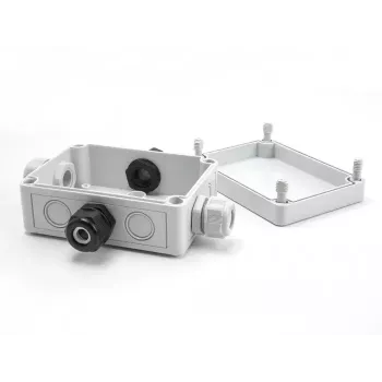 Caja de instalación DELOCK 130 x 93 x 57 mm gris ABS uso exterior
