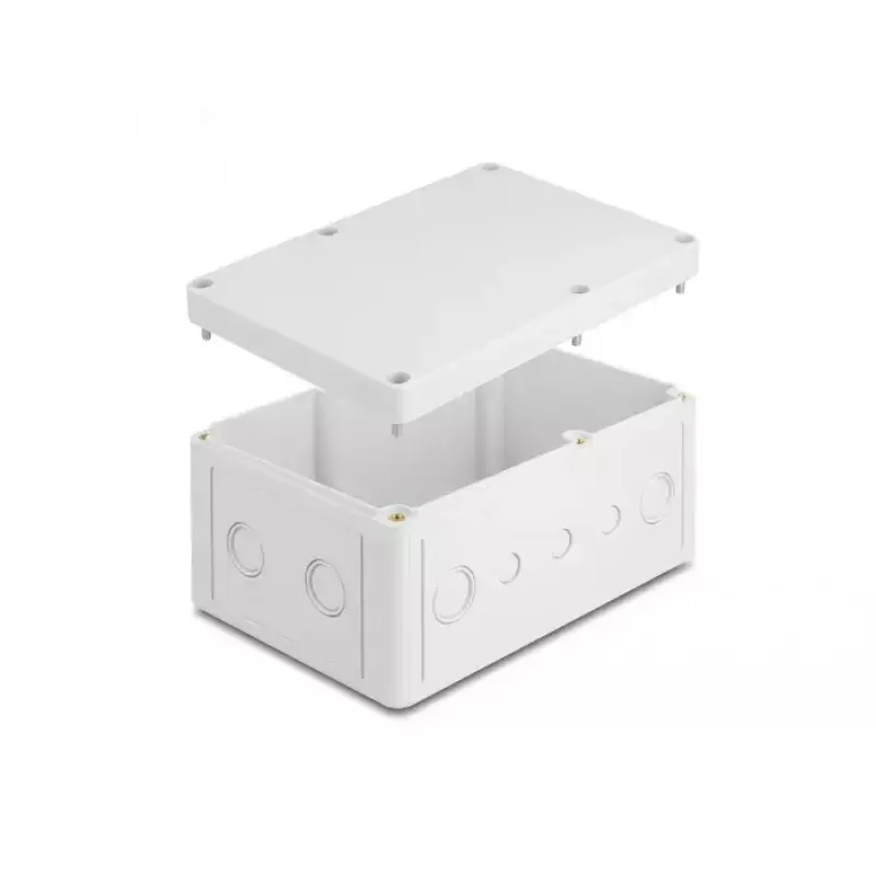 Caja de instalación DeLOCK 180x125x90mm gris ABS exterior