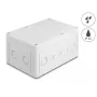Caja de instalación DeLOCK 180x125x90mm gris ABS exterior