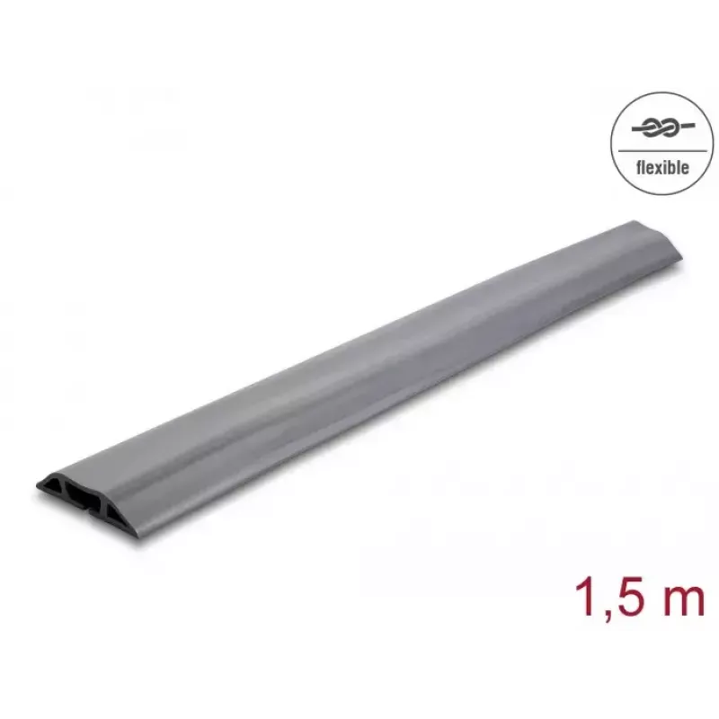 Canaleta DeLOCK 20733 suelo gris 70mm x 13mm x 1,5m