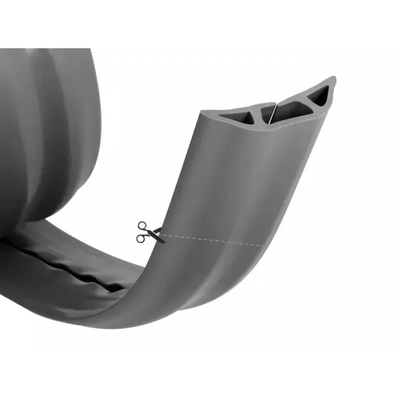 Canaleta DeLOCK 20733 suelo gris 70mm x 13mm x 1,5m