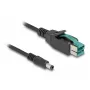 Cable PoweredUSB DeLOCK macho 12 V a DC 5,5 x 2,5 mm macho 3 m