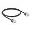 Cable de red DeLOCK RJ45 Cat.6 UTP 1 m negro