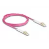 Cable de fibra óptica DeLOCK LC dúplex a LC dúplex OM4 2 m
