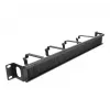 Sujetacables DeLOCK 67033 negro rack 96,2 mm de ancho