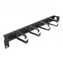 Sujetacables DeLOCK 67033 negro rack 96,2 mm de ancho