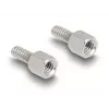 Pasacables DELOCK carcasa D-Sub 9 polos para cable plano, plástico, negro, 25×32×14 mm