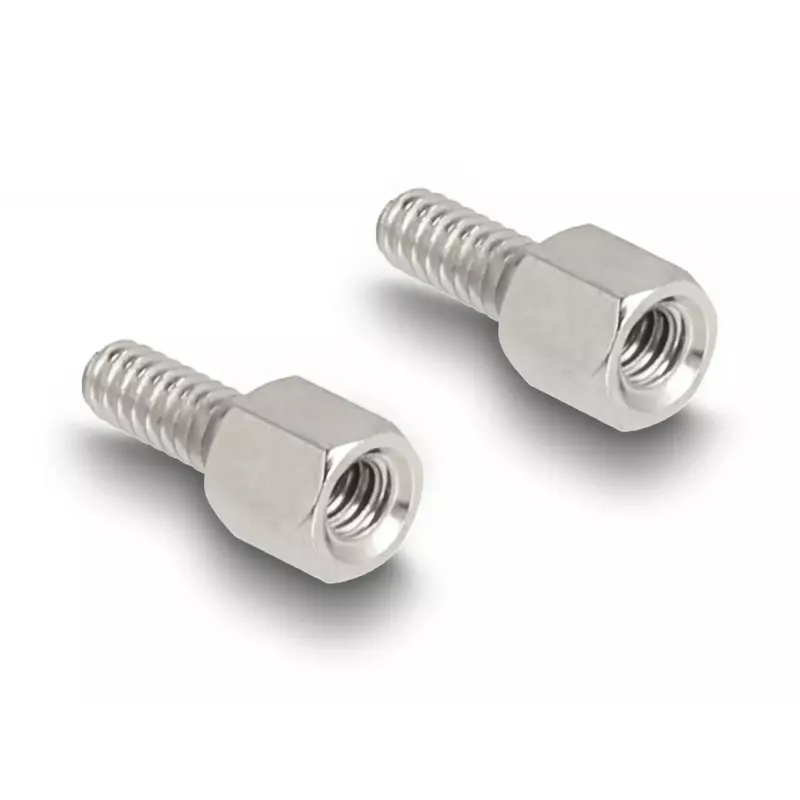 Pasacables DELOCK carcasa D-Sub 9 polos para cable plano, plástico, negro, 25×32×14 mm