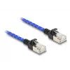 Cable de red DeLOCK RJ45 Cat.6A 1 m azul