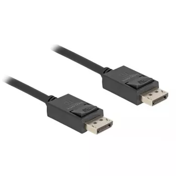 Cable DisplayPort coaxial DeLOCK 80491 16K 60 Hz 80 Gbit/s 1 m