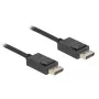 Cable DisplayPort coaxial DeLOCK 80491 16K 60 Hz 80 Gbit/s 1 m