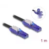 Cable de red DeLOCK 80926 RJ-45 Cat6 1 m negro violeta