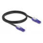Cable de red DeLOCK 80926 RJ-45 Cat6 1 m negro violeta