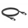 Cable de red DeLOCK 80571 RJ-45 Cat8.1 1 m negro