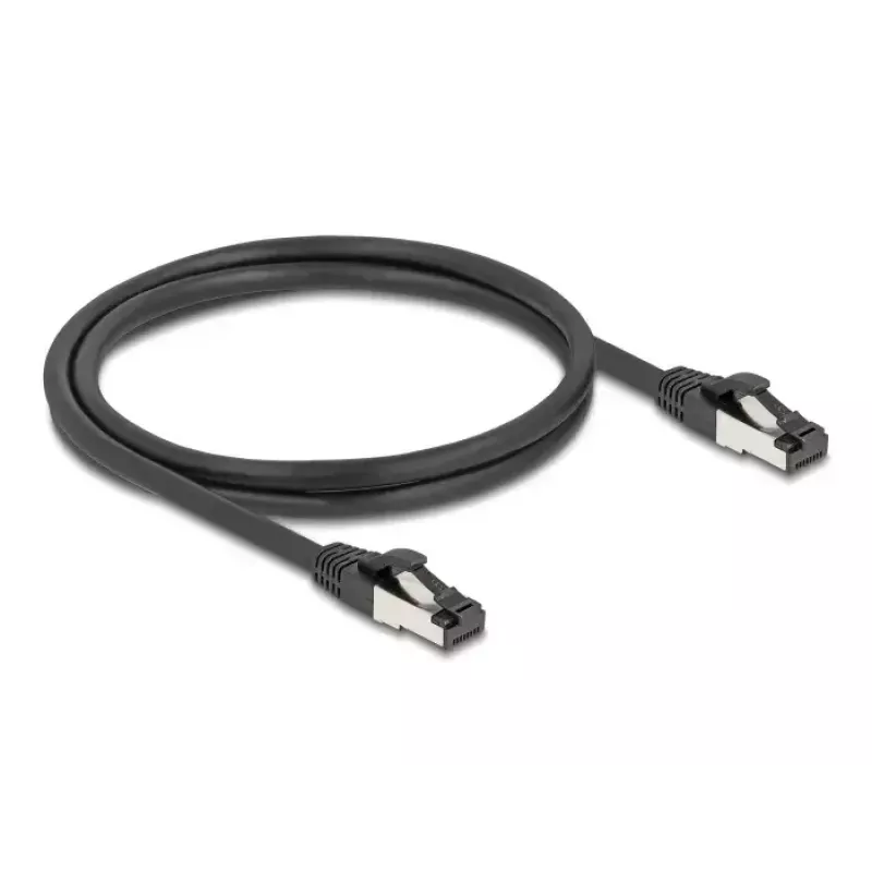 Cable de red DeLOCK 80571 RJ-45 Cat8.1 1 m negro