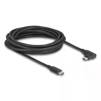 Cable USB DeLOCK 81196 5 m USB-C negro 10 Gbit/s