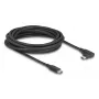 Cable USB DeLOCK 81196 5 m USB-C negro 10 Gbit/s